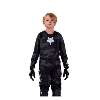 FOX 180 BNKR DJEČJI MOTOKROS KOMPLET [BLK CAMO]