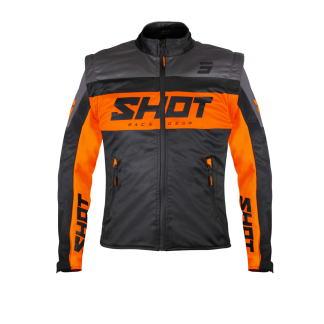 SHOT LITE SOFTSHELL BLK/ORG