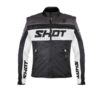 SHOT LITE SOFTSHELL BLK/WHT