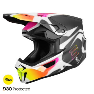 SHOT LITE DEVIL MOTOKROS KACIGA BLK/MT