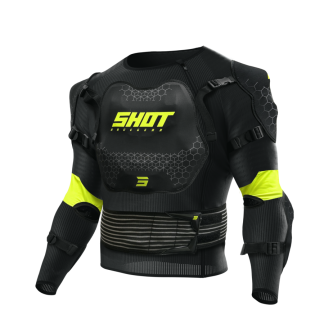 SHOT VEST OPTIMAL 2.0 BLK/NEO/YLW