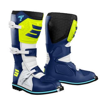 SHOT RACE 2 DJEČJE MOTOKROS ČIZME BLU/NEO/YLW