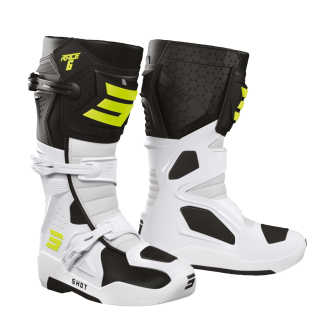 SHOT RACE 6 MOTOKROS ČIZME BLK/NEO/YLW