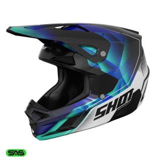 SHOT SPEED DJEČJA MOTOKROS KACIGA OLY BLU