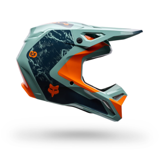 FOX V1 IMAGE PRINT MOTOKROS KACIGA